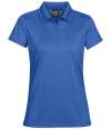 PG-1W Stormtech Ladies Eclipse H2X-DRY® Piqué Polo Shirt Azure colour image
